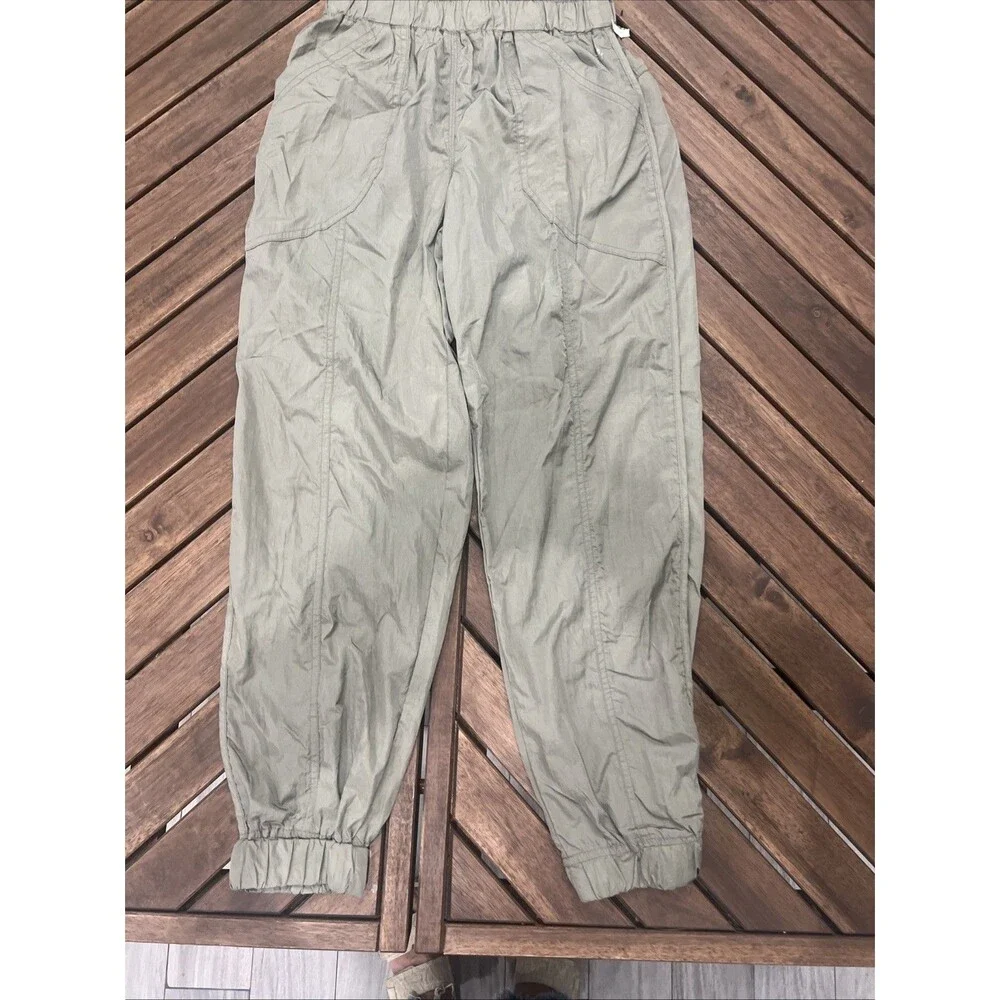 Free people movement athletic pants Boho Cottage Core Xs Green